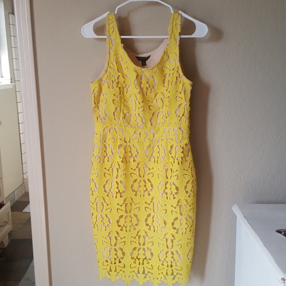 Banana Republic Yellow Dress